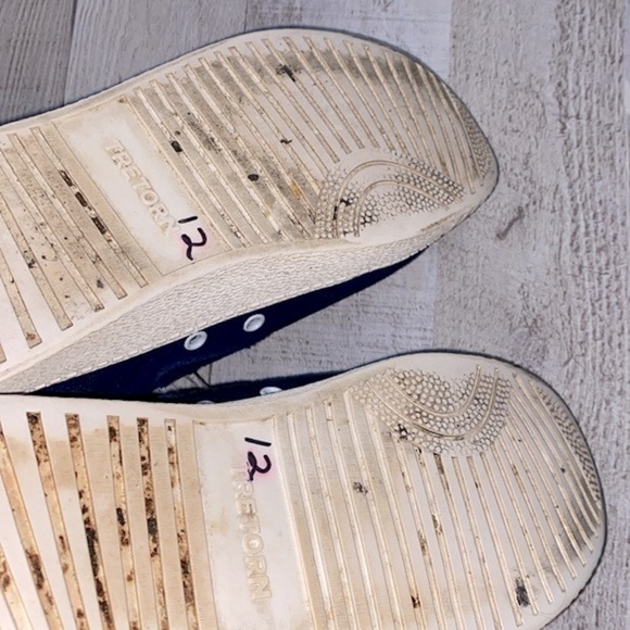 Tretorn blue sneakers size 6 1/2 - Picture 4 of 6